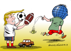 TRUMP ALONE/TRUMP SOLO by Arcadio Esquivel