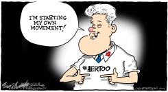 BILL CLINTON by Bob Englehart