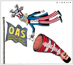 US DEMANDS OAS SUSPEND VENEZUELA by Osmani Simanca