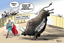 SPANISH BULLFIGHTING by Paresh Nath