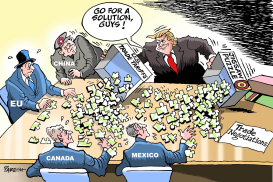 US TRADE TARIFF PUZZLE by Paresh Nath