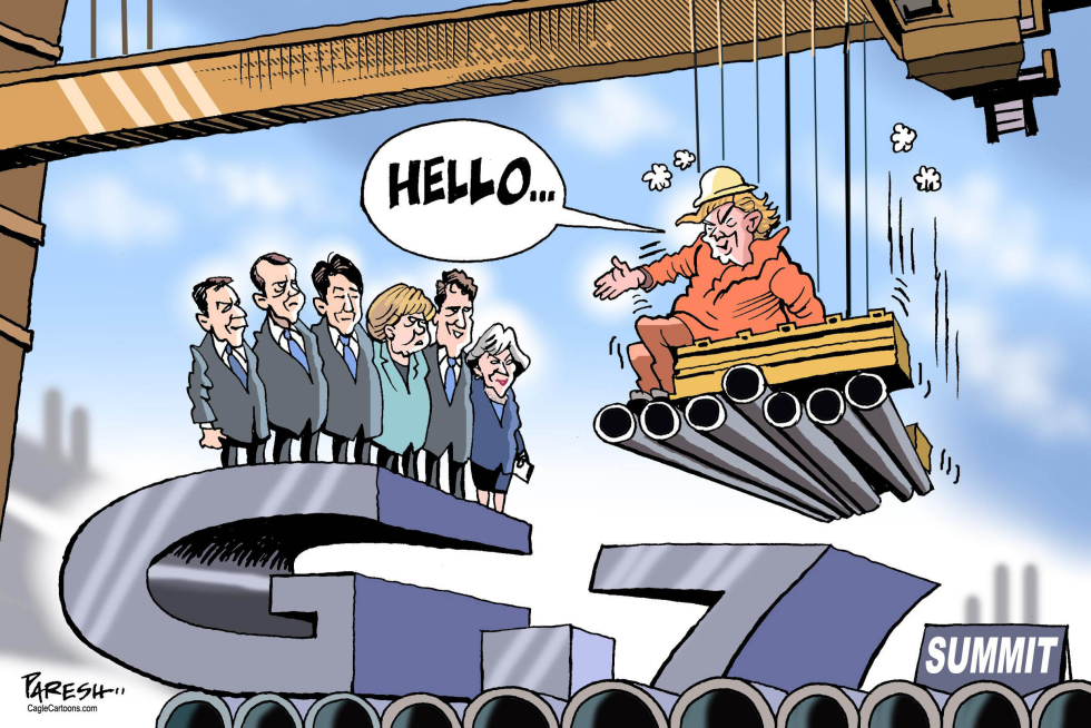  G-7 SUMMIT by Paresh Nath