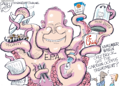 PRUITT OCTOPUS by Pat Bagley