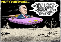 SCOTT PRUITT PERSEVERES by Wolverton