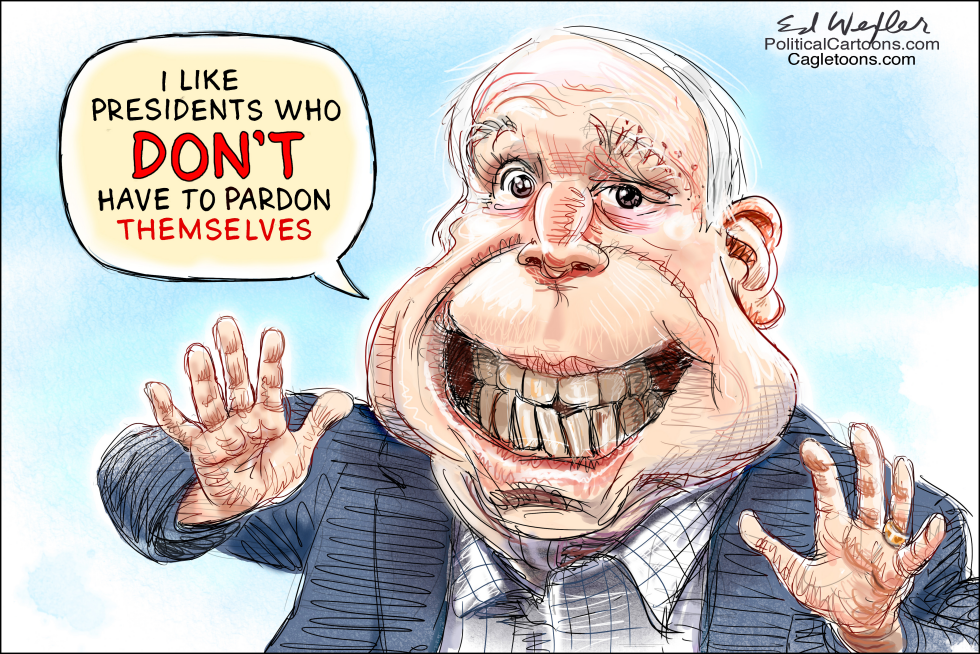  MCCAIN PARDON THEMSELVES by Ed Wexler