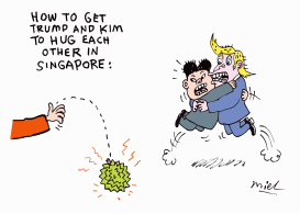 TRUMP-KIM SUMMIT SINGAPORE by Deng Coy Miel