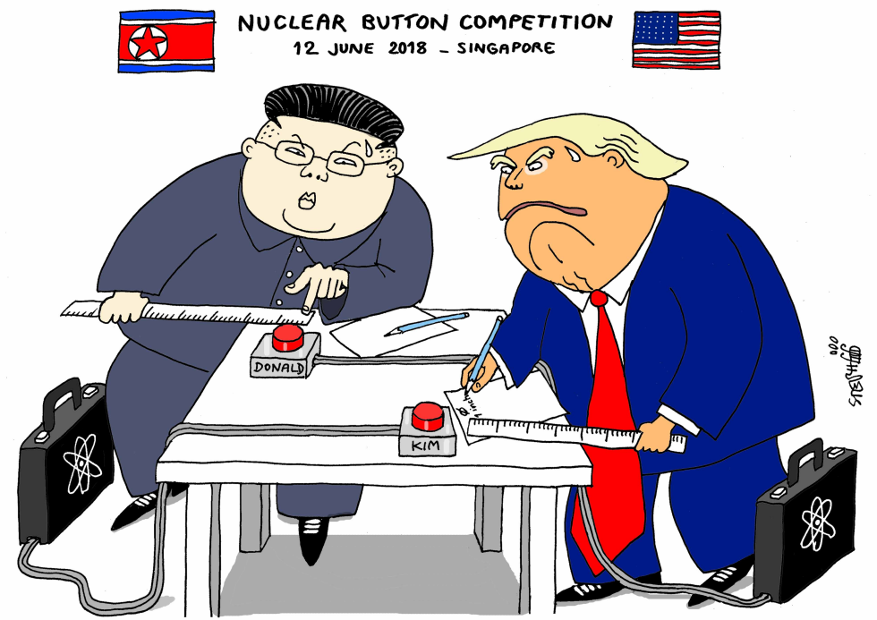  NUCLEAR BUTTON COMPETITION by Stephane Peray