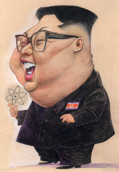 KIM JONG UN by Petar Pismestrovic