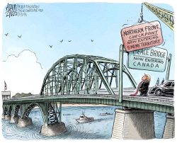 WAR WITH CANADA by Adam Zyglis