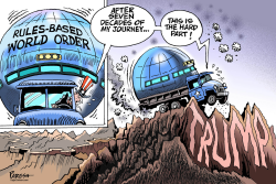 WORLD ORDER AND TRUMP by Paresh Nath