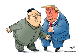 TRUMP KIM by Hajo de Reijger