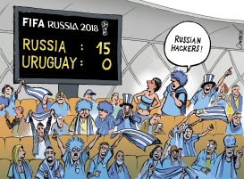 WORLD CUP IN RUSSIA by Patrick Chappatte