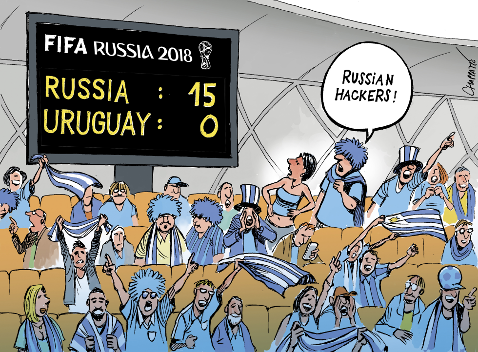  WORLD CUP IN RUSSIA by Patrick Chappatte