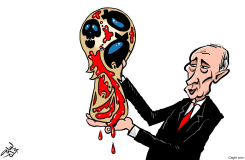 PUTINWORLD CUP by Osama Hajjaj