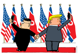 NORTH KOREA SUMMIT by Schot