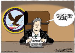 INSPECTOR GENERAL REPORT by Bob Englehart