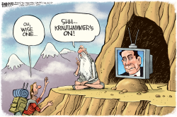 KRAUTHAMMER by Rick McKee