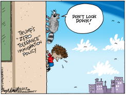 TRUMP ZERO TOLERANCE by Bob Englehart