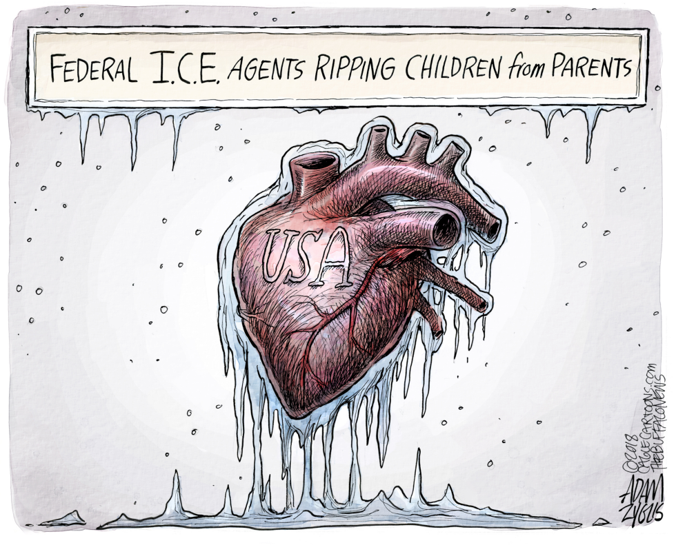  NEW AMERICAN ICE AGE by Adam Zyglis