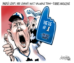 LEAFS ARE NUMBER ONE by Patrick Corrigan