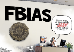 FBI BIAS by Nate Beeler