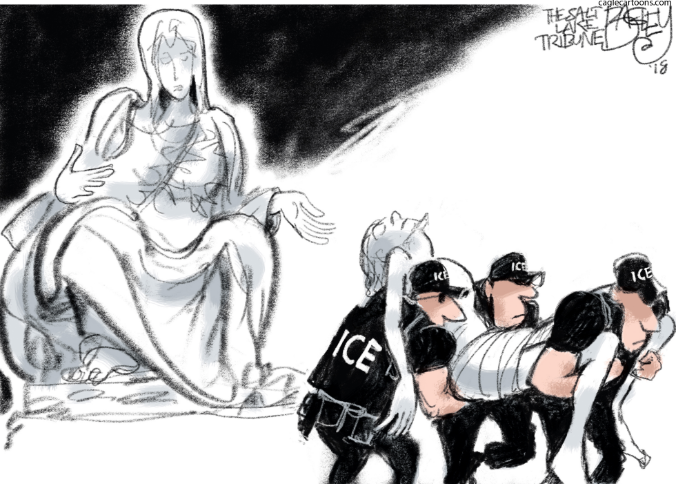  CHILD SEPARATION by Pat Bagley