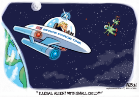 SPACE FORCE ONE by RJ Matson