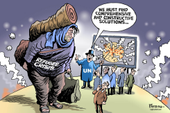 WORLD REFUGEE CRISIS by Paresh Nath