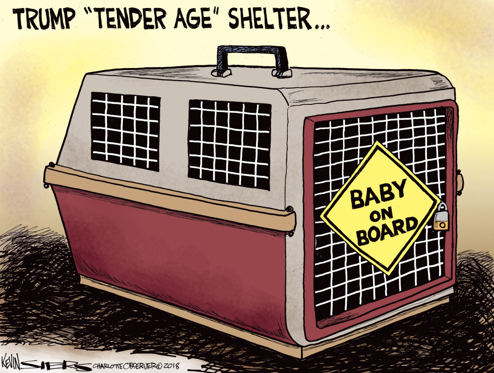  TENDER AGE SHELTERS by Kevin Siers