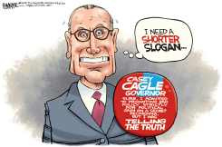 CASEY CAGLE SLOGAN GA LOCAL by Rick McKee