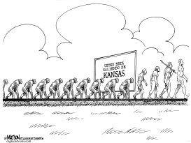 NO HAY EVOLUCION EN KANSAS by RJ Matson