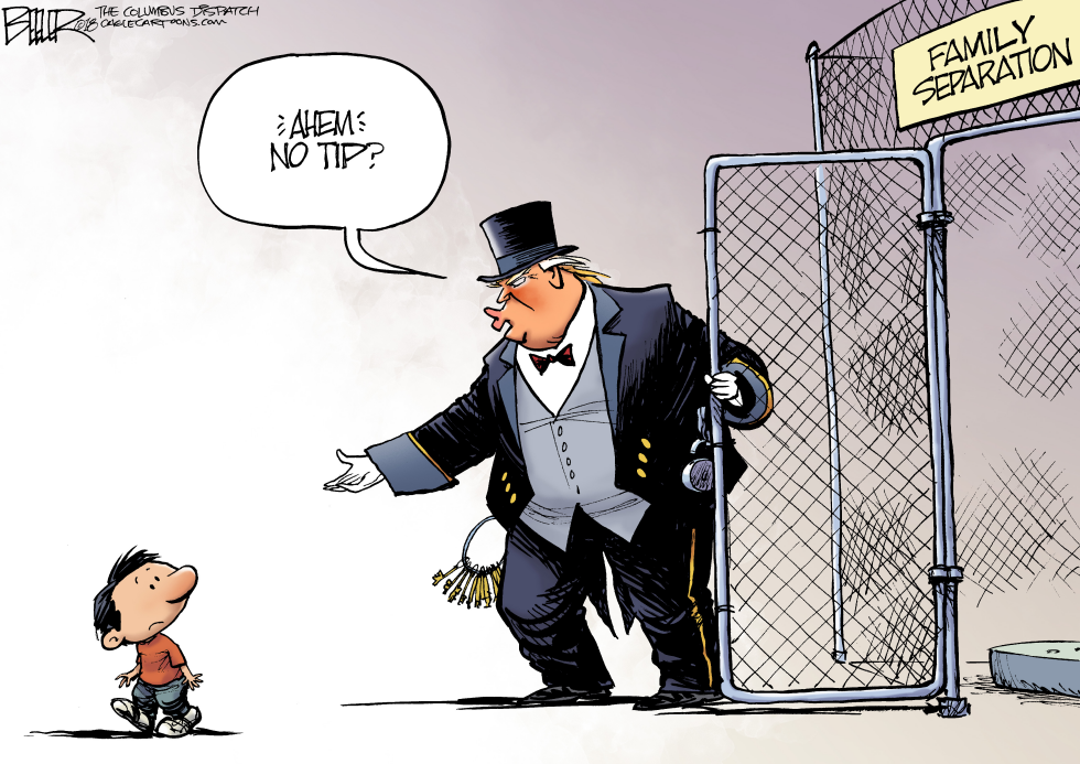  THE DOORMAN by Nate Beeler