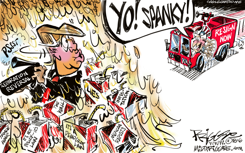  SPANKY by Milt Priggee