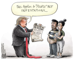 DUE PROCESS by Adam Zyglis