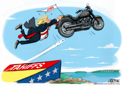 TARIFFS HURT HARLEY DAVIDSON by RJ Matson