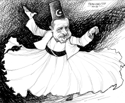 DERVISH DANCE ERDOGAN by Petar Pismestrovic