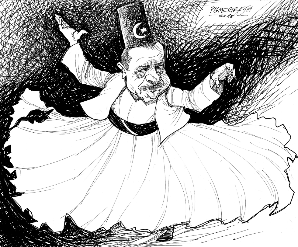  DERVISH DANCE ERDOGAN by Petar Pismestrovic