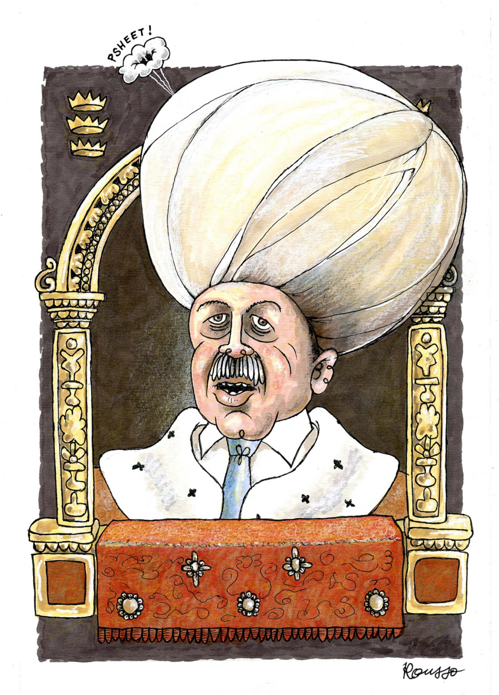  HOT AIR ERDOGAN by Robert Rousso