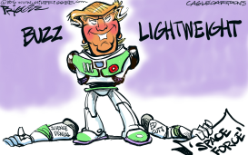 SPACEFORCE by Milt Priggee