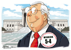 SENATOR MITCH MCCONNELL WINNING by RJ Matson