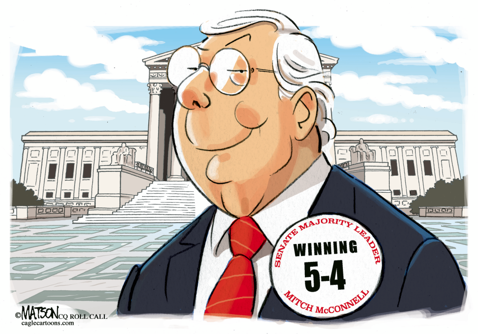  SENATOR MITCH MCCONNELL WINNING by RJ Matson