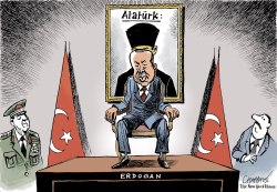 HYPERPRESIDENT ERDOGAN by Patrick Chappatte