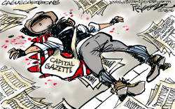 CAPITAL GAZETTE by Milt Priggee