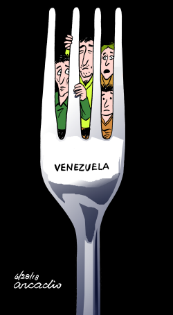 HUNGER IN VENEZUELA / HAMBRE EN VENEZUELA by Arcadio Esquivel