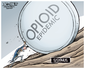 OPIOID SISYPHUS by John Cole