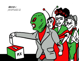 ELECTIONS IN MEXICO by Rayma Suprani