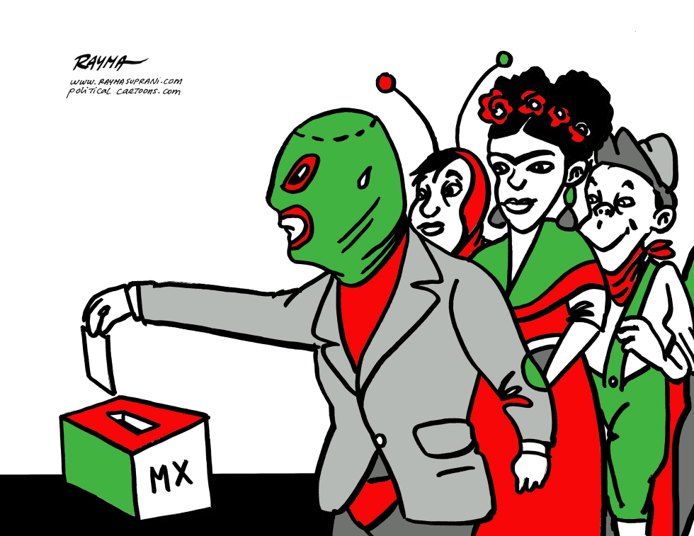  ELECTIONS IN MEXICO by Rayma Suprani