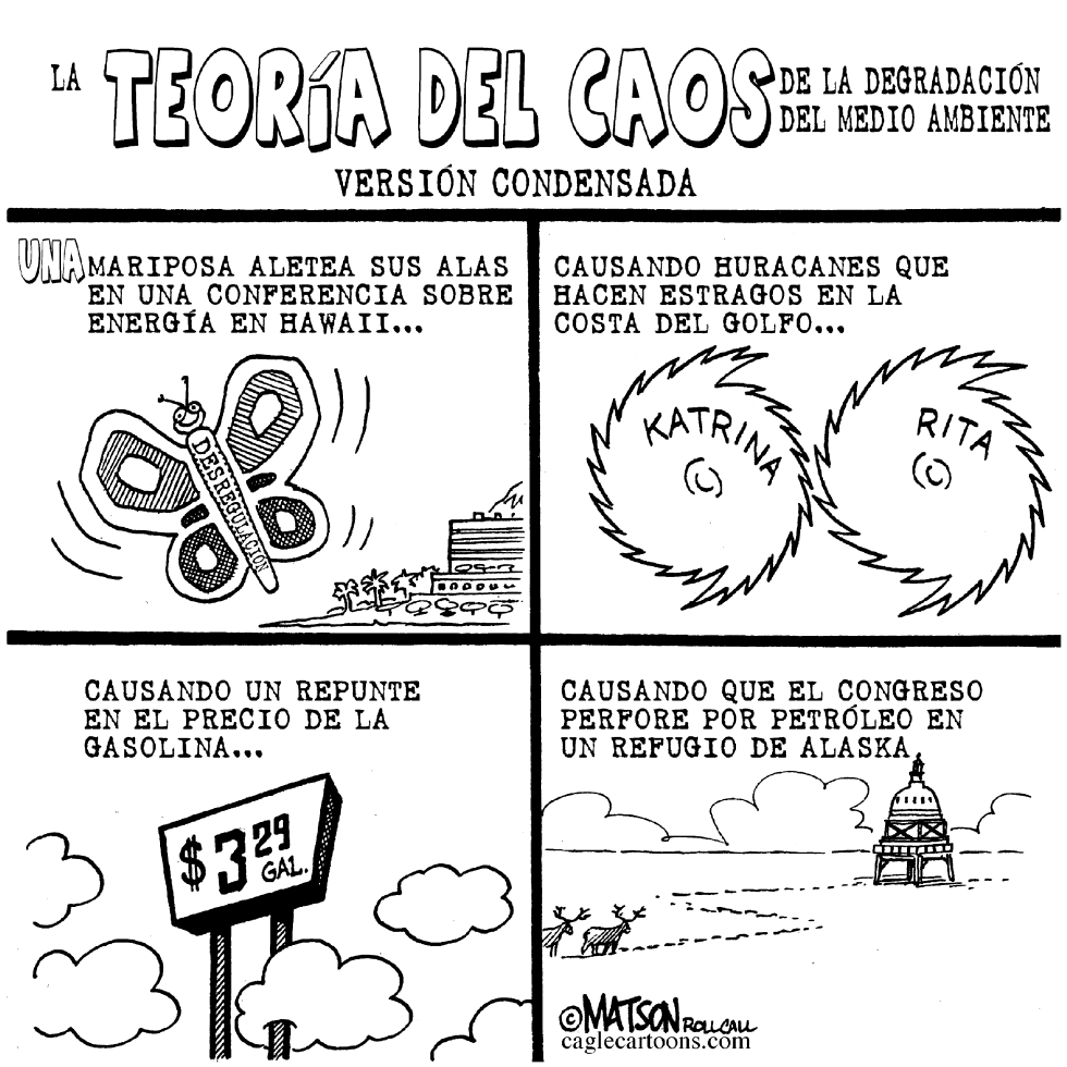  TEORIA DEL CAOS DE LA DEGRADACIóN DEL MEDIO AMBIENTE by RJ Matson