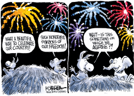 FOURTH OF JULY by Jeff Koterba