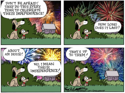 JULY 4 by Bob Englehart